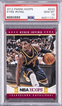 2012-13 Panini Hoops #223 Kyrie Irving Rookie Card - PSA GEM MT 10